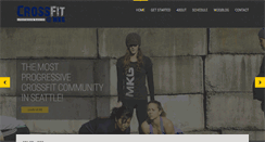 Desktop Screenshot of crossfitatmkg.com